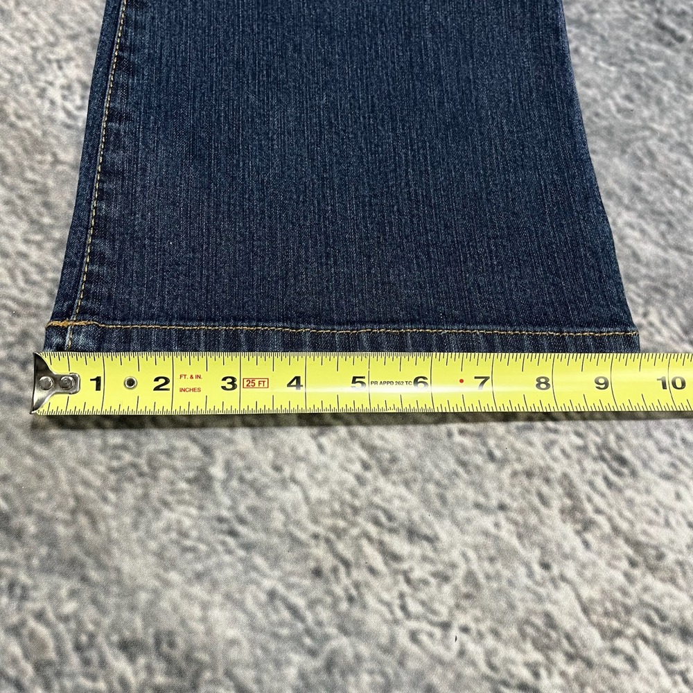 L7B by Little Big Jeans Womens 29x32 Blue Low Rise Flare Bootcut Vintage Y2K - Picture 16 of 16